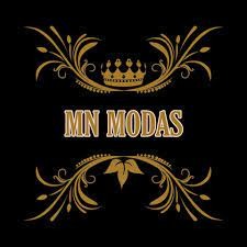 .Foto do logotipo da loja  'MN Modas'.